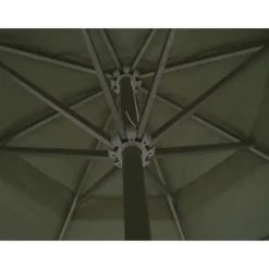 vidaXL Parasoll aluminium 500 cm Grön