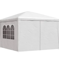 Outlet vidaXL Partytält 3x3 m Vit