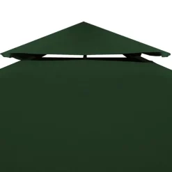 Clearance vidaXL Paviljongtak 310 g/m² 3 x 3 m Grön