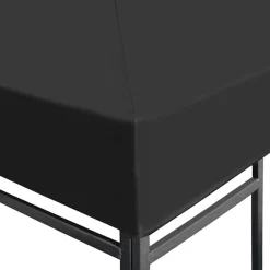 Hot vidaXL Paviljongtak 310 g/m² 3x3 m Grå