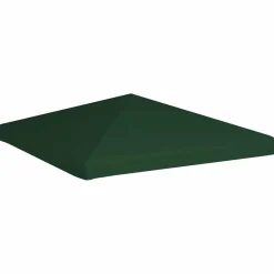 Discount vidaXL Paviljongtak 310 g/m² 3x3 m Grön