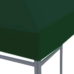 Discount vidaXL Paviljongtak 310 g/m² 3x3 m Grön