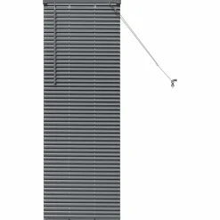 New vidaXL Persienner 130 x 40 cm Aluminium Mörkgrå
