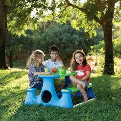Discount vidaXL Picknickbord för barn 89,5x84,5x48 cm polypropen