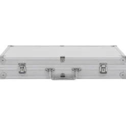 Online vidaXL Pistolväska aluminium ABS Silver