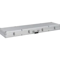 Best vidaXL Pistolväska 134x35x12 cm aluminium Silver