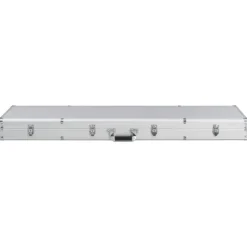 Best vidaXL Pistolväska 134x35x12 cm aluminium Silver