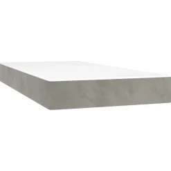 vidaXL Pocketresårmadrass medium ljusgrå 80x200x20 cm sammet