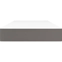 Discount vidaXL Pocketresårmadrass medium 80x200x20 cm konstläder Grå