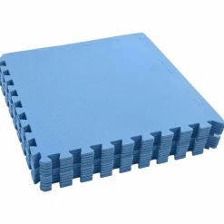 Hot vidaXL Pool grundmatta 12 pcs 4,32 ㎡ EVA-skum Blå