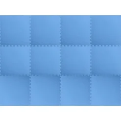 Hot vidaXL Pool grundmatta 12 pcs 4,32 ㎡ EVA-skum Blå