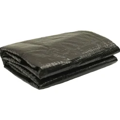 New vidaXL Poolskydd 210 cm PE Svart