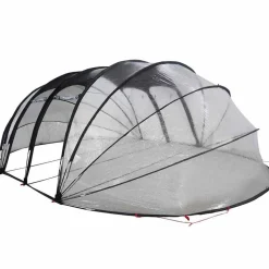 vidaXL Pooltält Dome Transparent 538 x 440 x 204 cm PVC