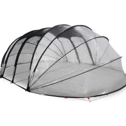 vidaXL Pooltält Dome Transparent 538 x 440 x 204 cm PVC