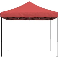 vidaXL Pop-Up hopfällbart partytält 292x292x315 cm vinröd