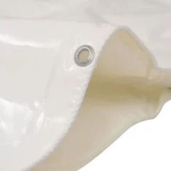 Hot vidaXL Presenning 650 g/m² 2x3 m Vit