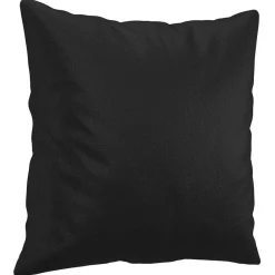 Hot vidaXL Prydnadskuddar 2 st 40x40 cm konstläder Svart