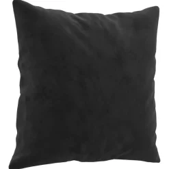 New vidaXL Prydnadskuddar 2 st 40x40 cm sammet Svart