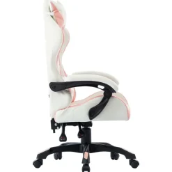 Outlet vidaXL Racingstol konstläder Rosa