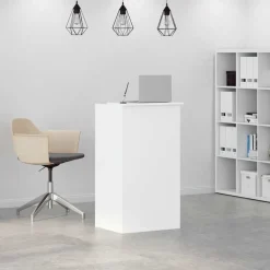 Sale vidaXL Receptionsdisk 55x50x103,5 cm konstruerat trä Vit