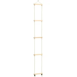 vidaXL Repstege för barn massivt trä och PE 30x168 cm