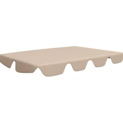 New vidaXL Reservtak för hammock 188/168x145/110 cm Beige
