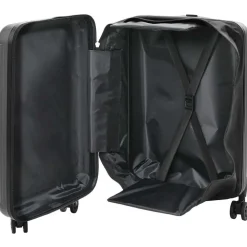 vidaXL Resväska med lås Mörkgrå 34 x 23 x 55.5 cm ABS Plast
