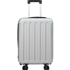 vidaXL Resväska med lås 34 x 23 x 55.5 cm ABS Plast Silver