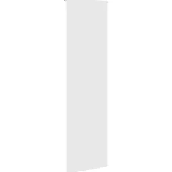 Hot vidaXL Rullgardin för dusch 60x240 cm tyg bredd 56 cm Vit