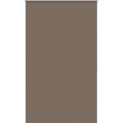 vidaXL Rullgardin mörkläggning 84,4x175 cm Tygbredd 80 cm kaffe