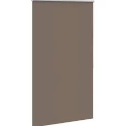 vidaXL Rullgardin mörkläggning 84,4x175 cm Tygbredd 80 cm kaffe