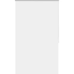 vidaXL Rullgardin mörkläggning 84,4x175 cm Tygbredd 80 cm vit