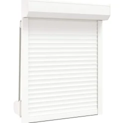 vidaXL Rulljalusi Vit 70 x 100 cm Aluminium och polyuretan
