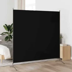 Discount vidaXL Rumsavdelare 175x180 cm tyg Svart