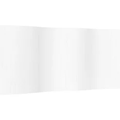 vidaXL Rumsavdelare vit bredd 400 cm höjd 165 cm bambu