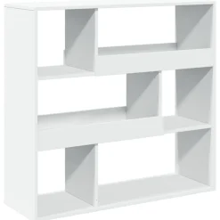 vidaXL Rumsavdelare vit 100x33x94,5 cm konstruerat trä
