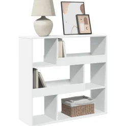 vidaXL Rumsavdelare vit 100x33x94,5 cm konstruerat trä