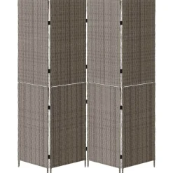 Online vidaXL Rumsavskiljare 195 x 180 cm konstrotting Grå