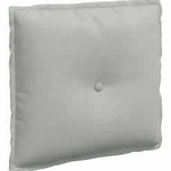 vidaXL Ryggkudde Ljusgrå 50 x 45 cm Kordread tyg