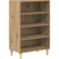 vidaXL Sideboard Artisan Ek 57 x 35 x 89.5 cm Konstruerat trä