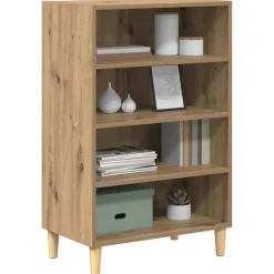 vidaXL Sideboard Artisan Ek 57 x 35 x 89.5 cm Konstruerat trä