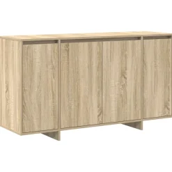 Outlet vidaXL Sideboard Sonoma-ek 135 x 41 x 75 cm Konstruerat trä Sonoma ek