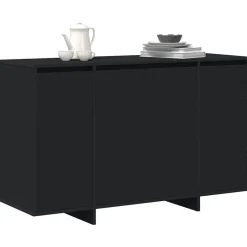Discount vidaXL Sideboard 120 x 41 x 75 cm Konstruerat trä Svart