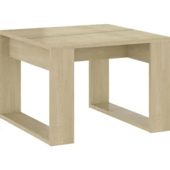 Outlet vidaXL Sidobord sonoma-ek 50x50x35 cm konstruerat trä Sonoma ek