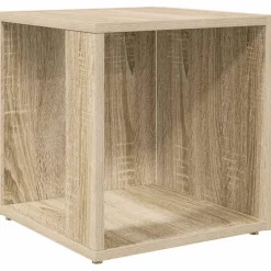 Online vidaXL Sidobord sonoma-ek 33x33x34,5 cm konstruerat trä Sonoma ek