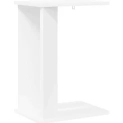 Sale vidaXL Sidobord 35 x 25 x 50 cm Konstruerat trä Vit