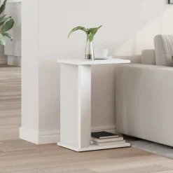 Sale vidaXL Sidobord 35 x 25 x 50 cm Konstruerat trä Vit