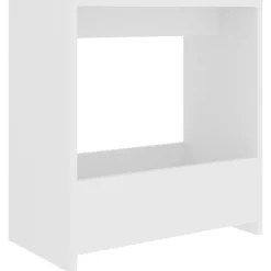 Clearance vidaXL Sidobord 50x26x50 cm konstruerat trä Vit