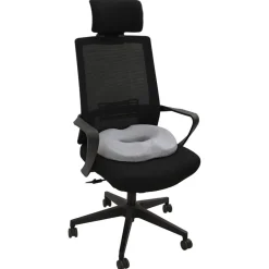 Online vidaXL Sittkudde Enfärgad 42 x 36,5 x 8 cm Minneskum Ljusgrå