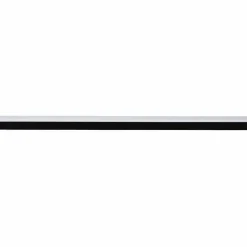 vidaXL Självhäftande dörrborstlist 2 pcs Vit 100 cm Aluminiumlegering
